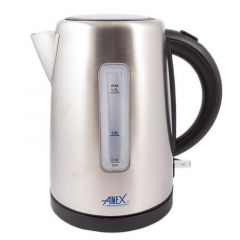 Anex AG-4047 Electric Kettle (1.7 Ltr) Concealed ? Steel Body - 2 Years Brand Warranty (3 Months 0% Percent Profit Product Available on 48 Months Installment) N.T